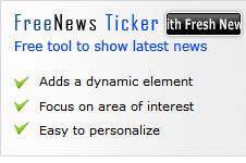 Free News Ticker Module